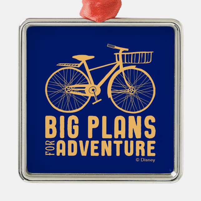 Mary Poppins | Big Plans for Adventure Metal Ornament (Front)