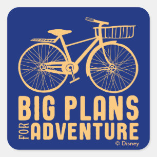 Mary Poppins   Big Plans for Adventure Square Sticker