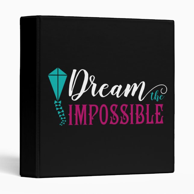 Mary Poppins | Dream the Impossible 3 Ring Binder (Front/Spine)