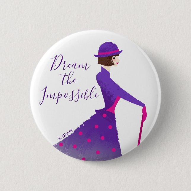 Mary Poppins | Dream the Impossible Button (Front)