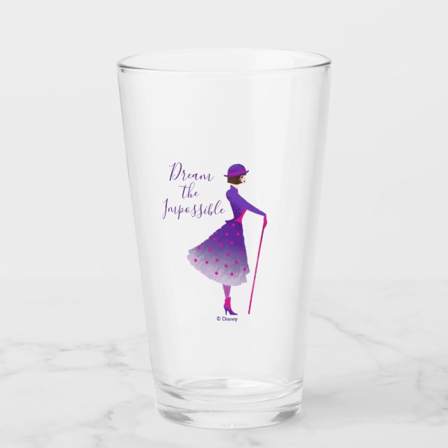 Mary Poppins | Dream the Impossible Glass (Front)