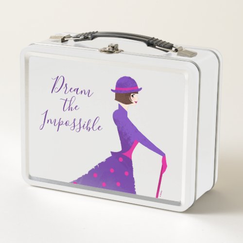 Mary Poppins  Dream the Impossible Metal Lunch Box