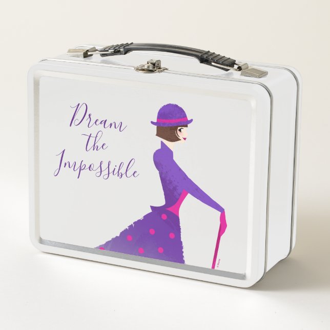 Mary Poppins | Dream the Impossible Metal Lunch Box (Front)