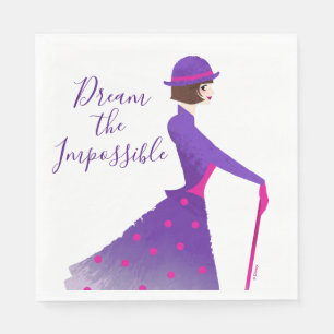Mary Poppins Dream the Impossible Napkins