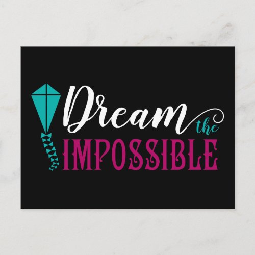 Mary Poppins  Dream the Impossible Postcard