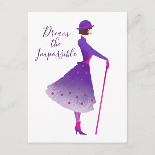 Mary Poppins  Dream the Impossible Postcard