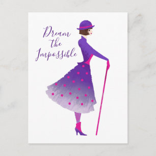 Mary Poppins   Dream the Impossible Postcard