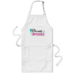 Mary Poppins Dream the Impossible Quote Long Apron