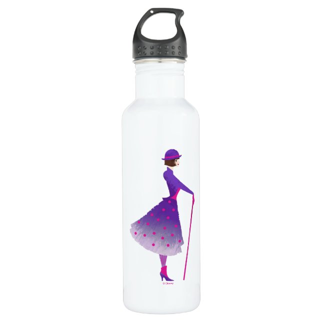 Mary Poppins | Dream the Impossible Stainless Steel Water Bottle (Front)