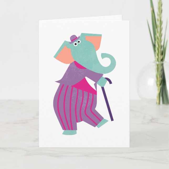 Mary Poppins | Elephant Card (Front)