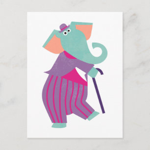 Mary Poppins   Elephant Postcard