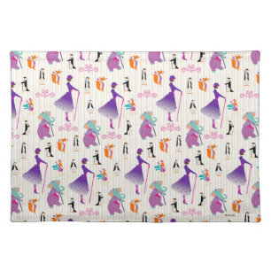 Mary Poppins & Friends Striped Pattern Cloth Placemat