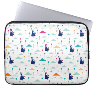 Mary Poppins Magic Fills the Air Pattern Laptop Sleeve