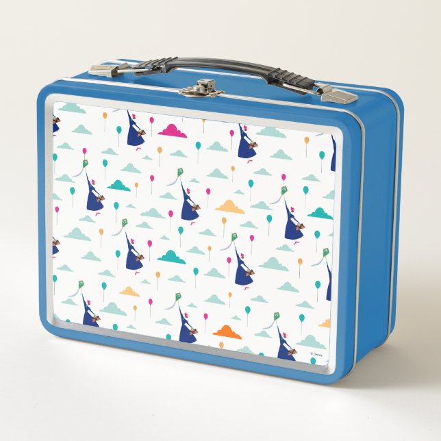 Mary Poppins | Magic Fills the Air Pattern Metal Lunch Box (Front)