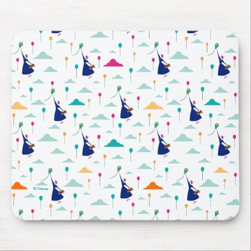 Mary Poppins  Magic Fills the Air Pattern Mouse Pad