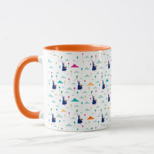 Mary Poppins Magic Fills the Air Pattern Mug