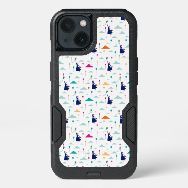 Mary Poppins | Magic Fills the Air Pattern Otterbox iPhone Case (Back)