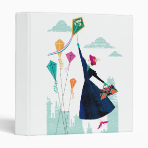 Mary Poppins Magic in the Air 3 Ring Binder