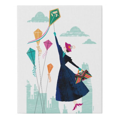 Mary Poppins  Magic in the Air Faux Canvas Print