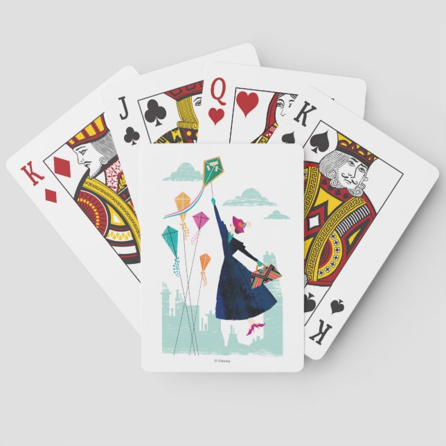 Mary Poppins | Magic in the Air Poker Cards (Back)