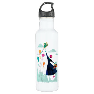 Mary Poppins Magic in the Air Stainless Steel Water Bottle