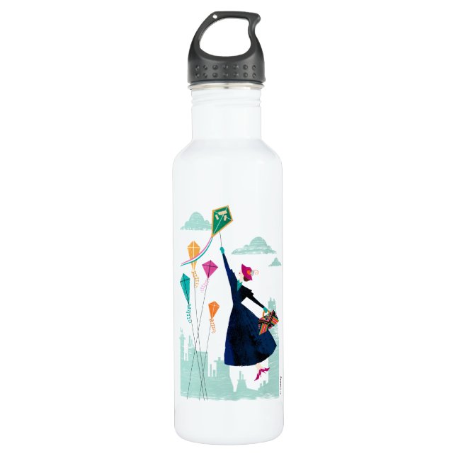 Mary Poppins | Magic in the Air Stainless Steel Water Bottle (Front)
