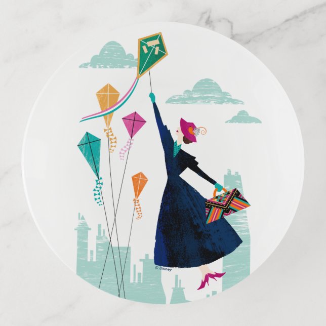 Mary Poppins | Magic in the Air Trinket Tray (Front)
