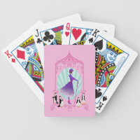 Mary Poppins & Penguins Bicycle Playing Cards