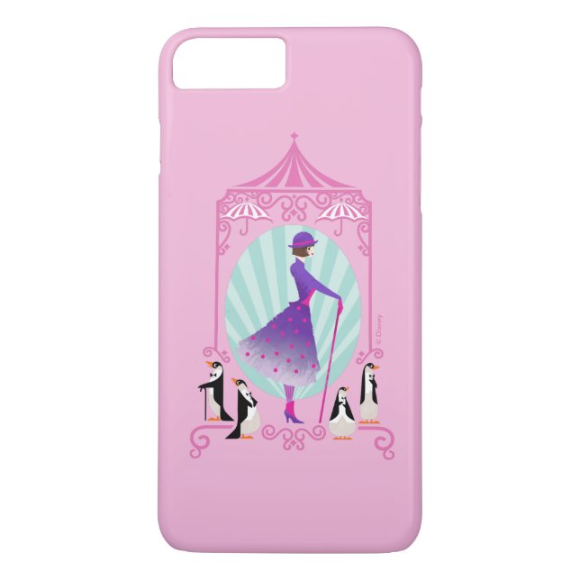 Mary Poppins & Penguins Case-Mate iPhone Case (Back)