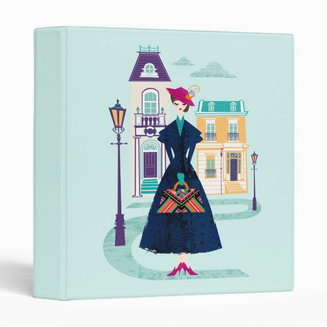Mary Poppins | Spoonful of Sugar 3 Ring Binder (Front/Spine)