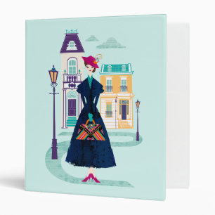 Mary Poppins Spoonful of Sugar 3 Ring Binder
