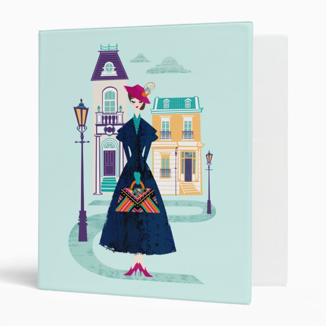 Mary Poppins | Spoonful of Sugar 3 Ring Binder (Front/Inside)