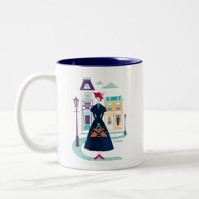 Mary Poppins | Spoonful of Sugar Two-Tone Coffee Mug (Left)