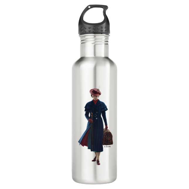 Mary Poppins Stainless Steel Water Bottle (Front)