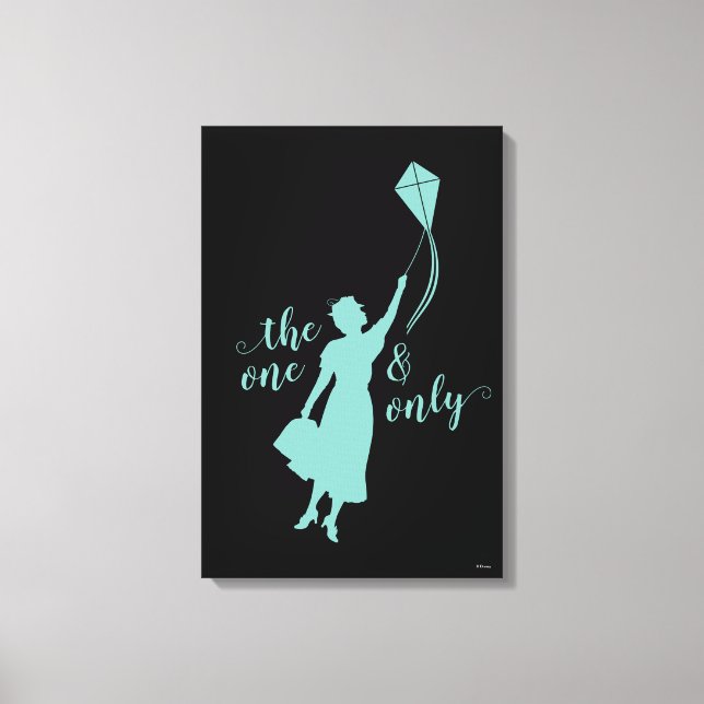 Mary Poppins | The One and Only Canvas Print (Front)