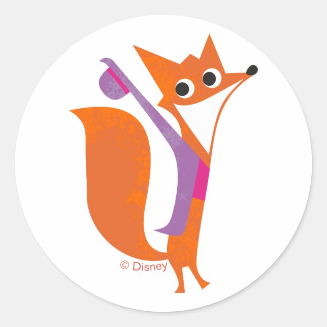 Mary Poppins | Weasel Classic Round Sticker (Front)