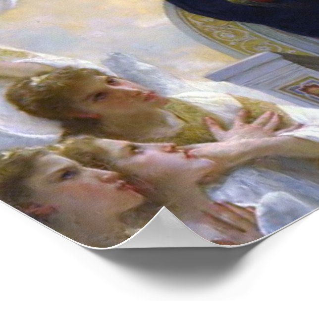 MARY QUEEN OF ANGELS POSTER Zazzle