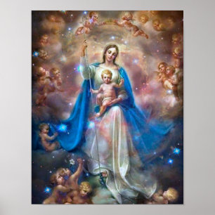 Mary, Queen of Angels. Poster
