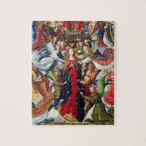 Mary Queen of Heaven c 1485_ 1500 Jigsaw Puzzle