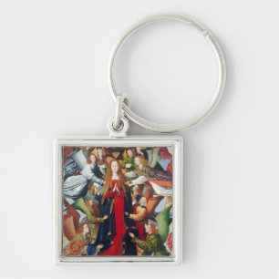 Mary, Queen of Heaven, c. 1485- 1500 Keychain