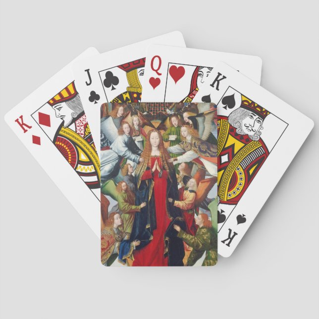 Mary, Queen of Heaven, c. 1485- 1500 Poker Cards (Back)