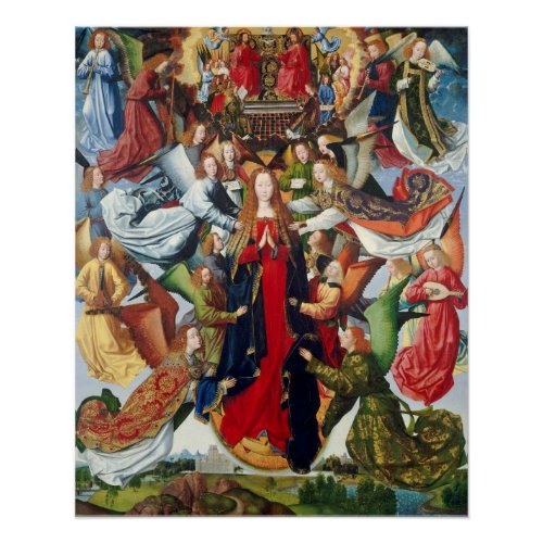 Mary Queen of Heaven c 1485_ 1500 Poster