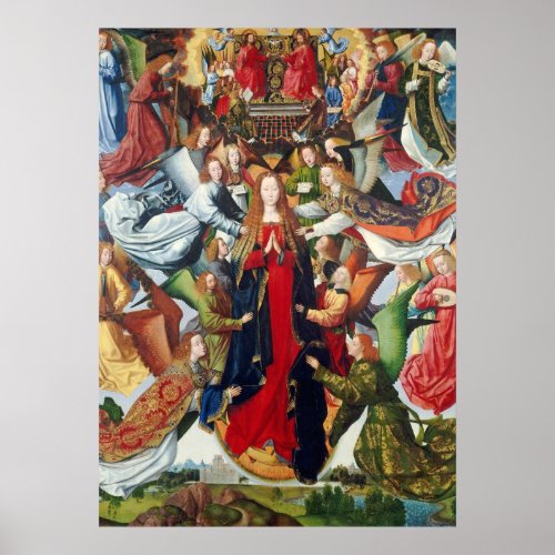 Mary Queen of Heaven c 1485_ 1500 Poster