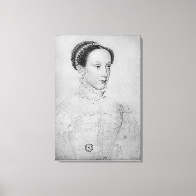 Mary Queen of Scots, 1559 Canvas Print (Front)