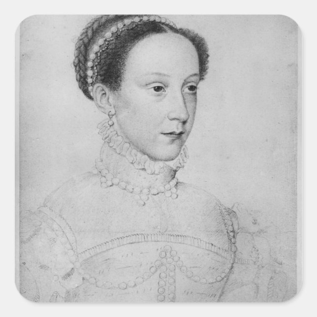 Mary Queen of Scots, 1559 Square Sticker (Front)