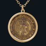 MARY QUEEN OF SCOTS COIN 1543 GOLD PLATED NECKLACE<br><div class="desc">MARY QUEEN OF SCOTS COIN 1543 PENDANT</div>