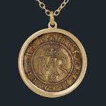 MARY QUEEN OF SCOTS COIN 1543 GOLD PLATED NECKLACE<br><div class="desc">MARY QUEEN OF SCOTS COIN 1543 PENDANT</div>