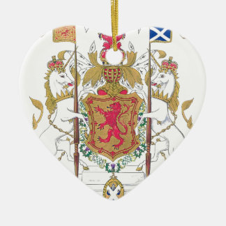 MARY QUEEN OF SCOTS COURT OF ARMS CERAMIC ORNAMENT