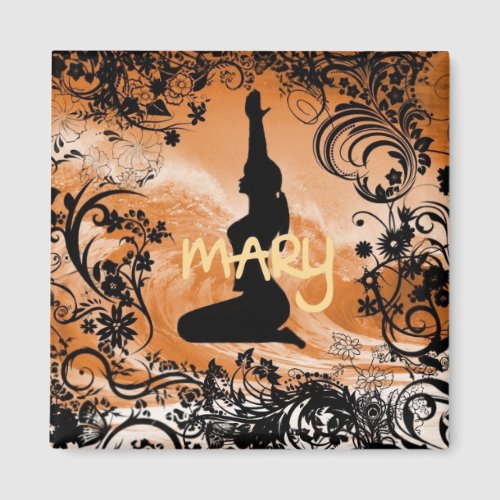 Mary Quite Contrary Magnet