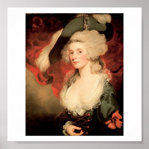 Mary Robinson as Perdita by John Hoppner 1758 1810 Poster